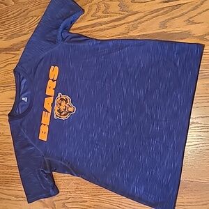 Chicago Bears Navy Blue Short Sleeves Shirt - Girl's XL